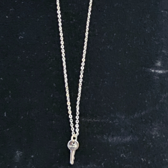 Mini Key Necklace 9-inch chain THE GIVING KEYS NECKLACE - Picture 7 of 10